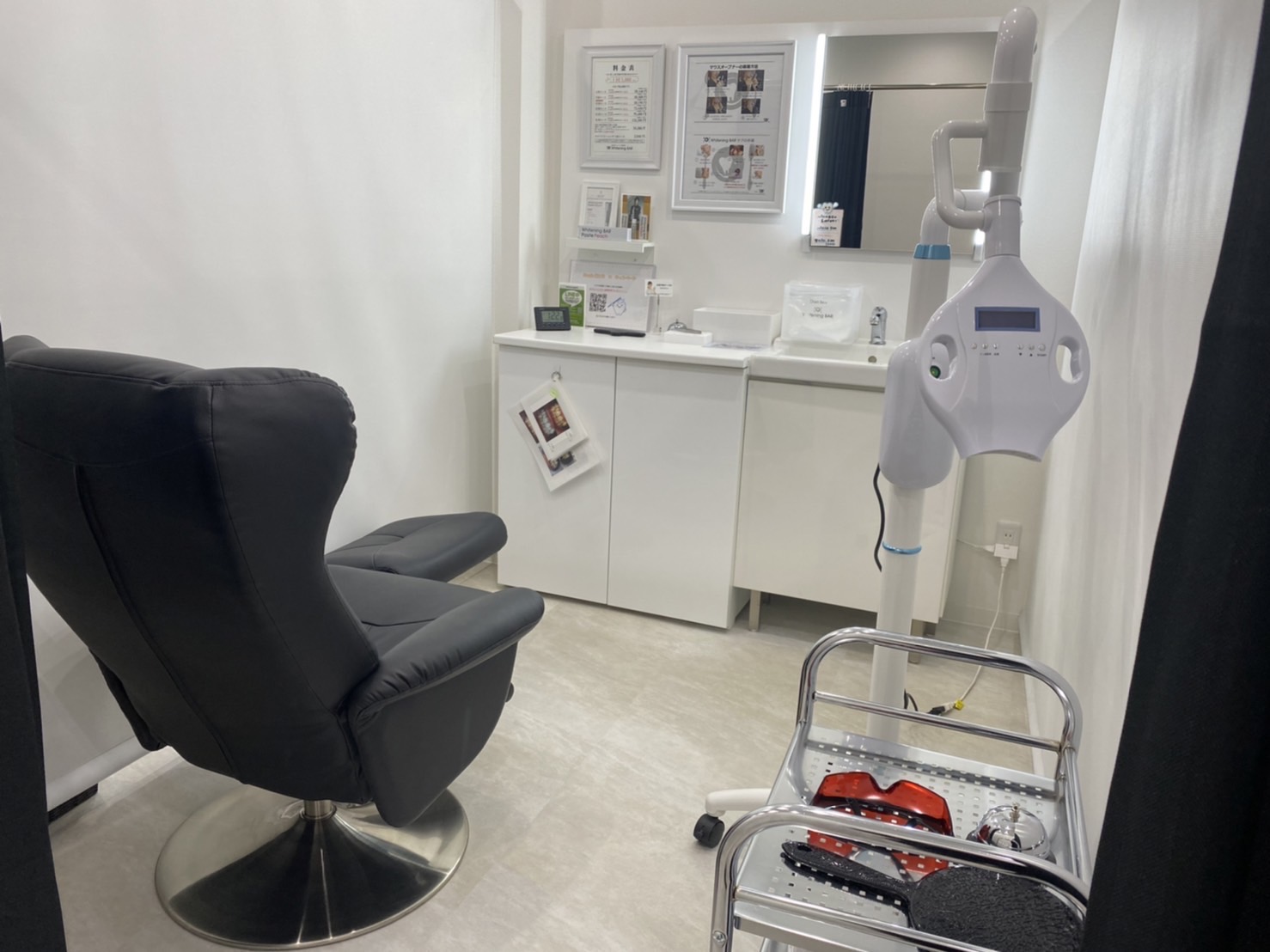 ホワイトニングバー高崎店の店内画像